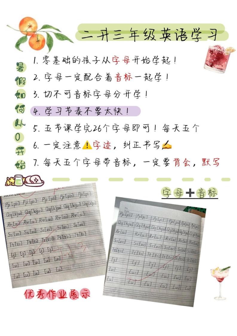 三年级上册英语【音标、音素、自然拼读】